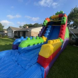 Water Slide Moonwalk