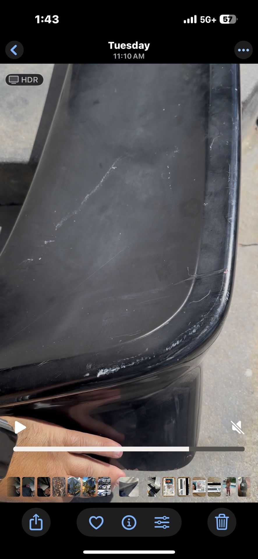 Fox Body Mustang Spoiler. OEM.