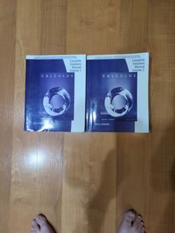 Calculus by Larson/Edwards - Complete Solutions Manuals 1 & 2