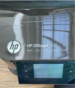 HP Officejet 7612 PRINT | FAX | SCAN | COPY | WEB