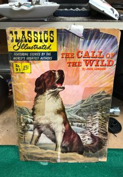 1952 Vintage Call of the Wild no. 91 comic