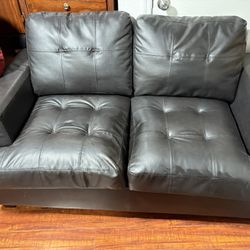 Leather Couch 