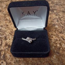 14k White Gold Engagement Ring 💍
