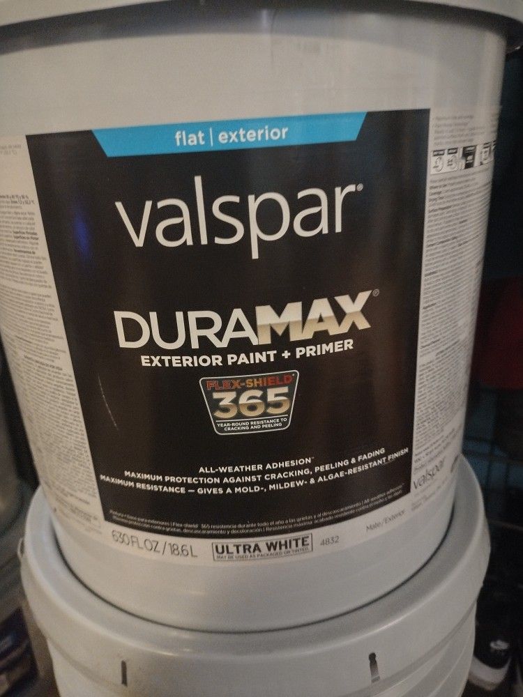 Valspar "Duramax" Exterior Flat 5 Gallon Paint for Sale in Federal Way, WA OfferUp