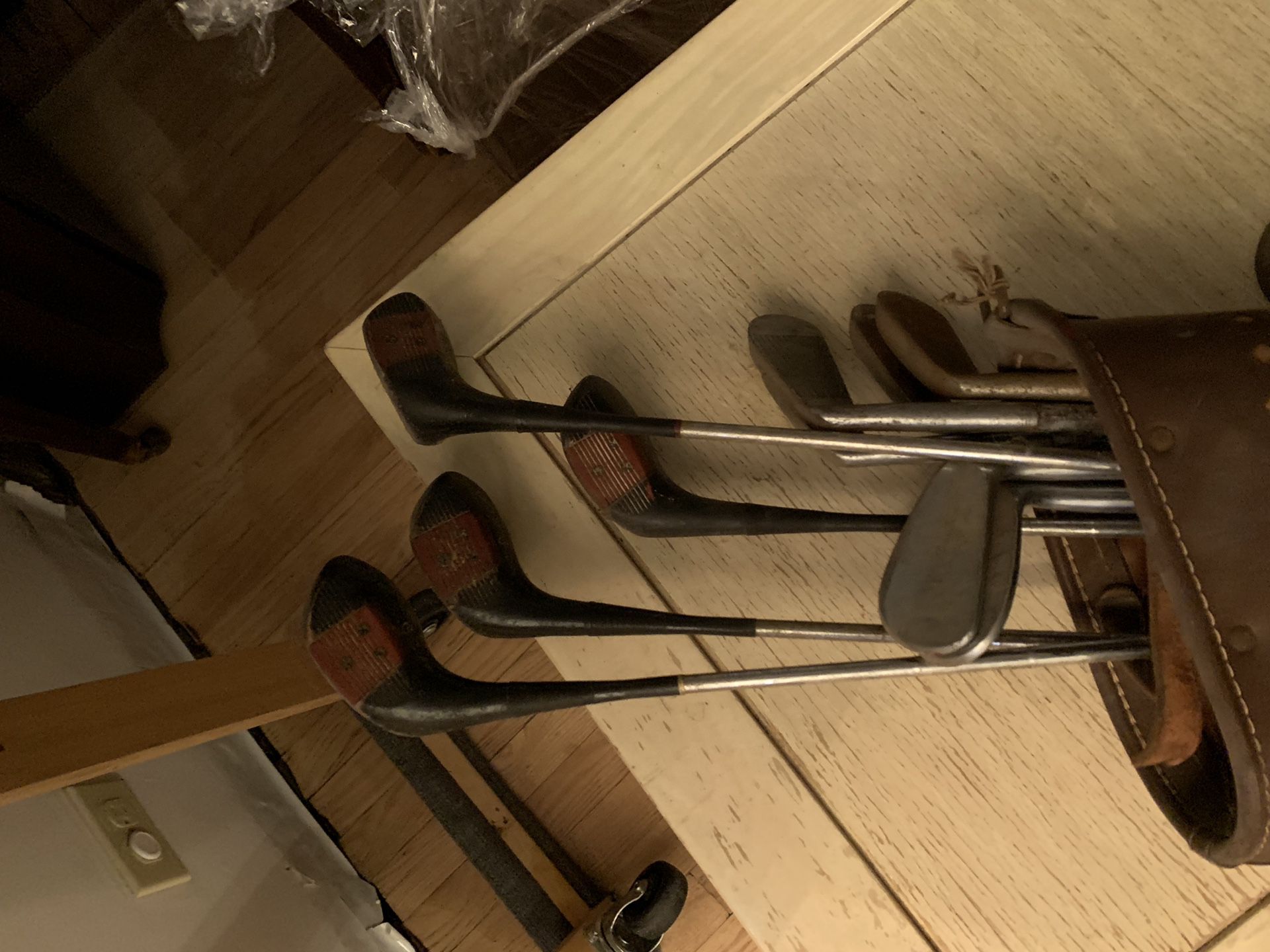 Vintage golf clubs, Robert Jones Jr. Spaulding