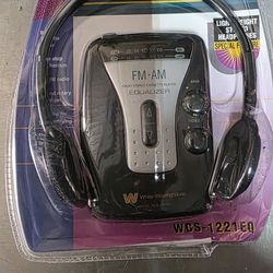 NEW SONY WALKMAN CASSETTE HEADPHONES