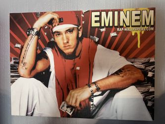 Eminem Canvas Art Poster 