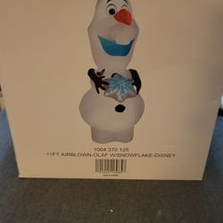 11 Ft Olaf Christmas Inflatable For Front Yard Decor
