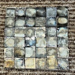 Oceanside Glass Mosaic tile 1x1 Sheets