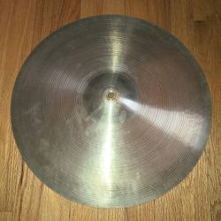 22" VINTAGE 1960s ZILDJIAN CYMBAL $200 