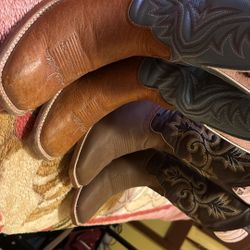 2 Pairs Of Boots 