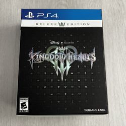 Kingdom Hearts III Deluxe Edition (NO GAME) PlayStation 4