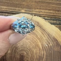 Vintage 925 Silver Ring Sz 5