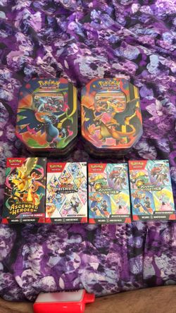 Pokémon / Ascended Hero’s / Mega Charizard X & Y Tins