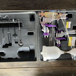 Central Pneumatic 2pc Professional Automotive HVLP Air Spray Gun Kit