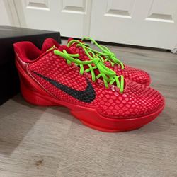 Men’s Kobe 6 Reverse Grinch Protro