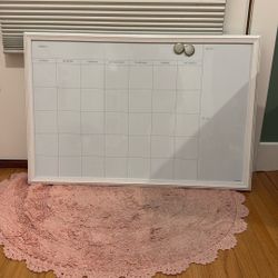 White Board Calendar 