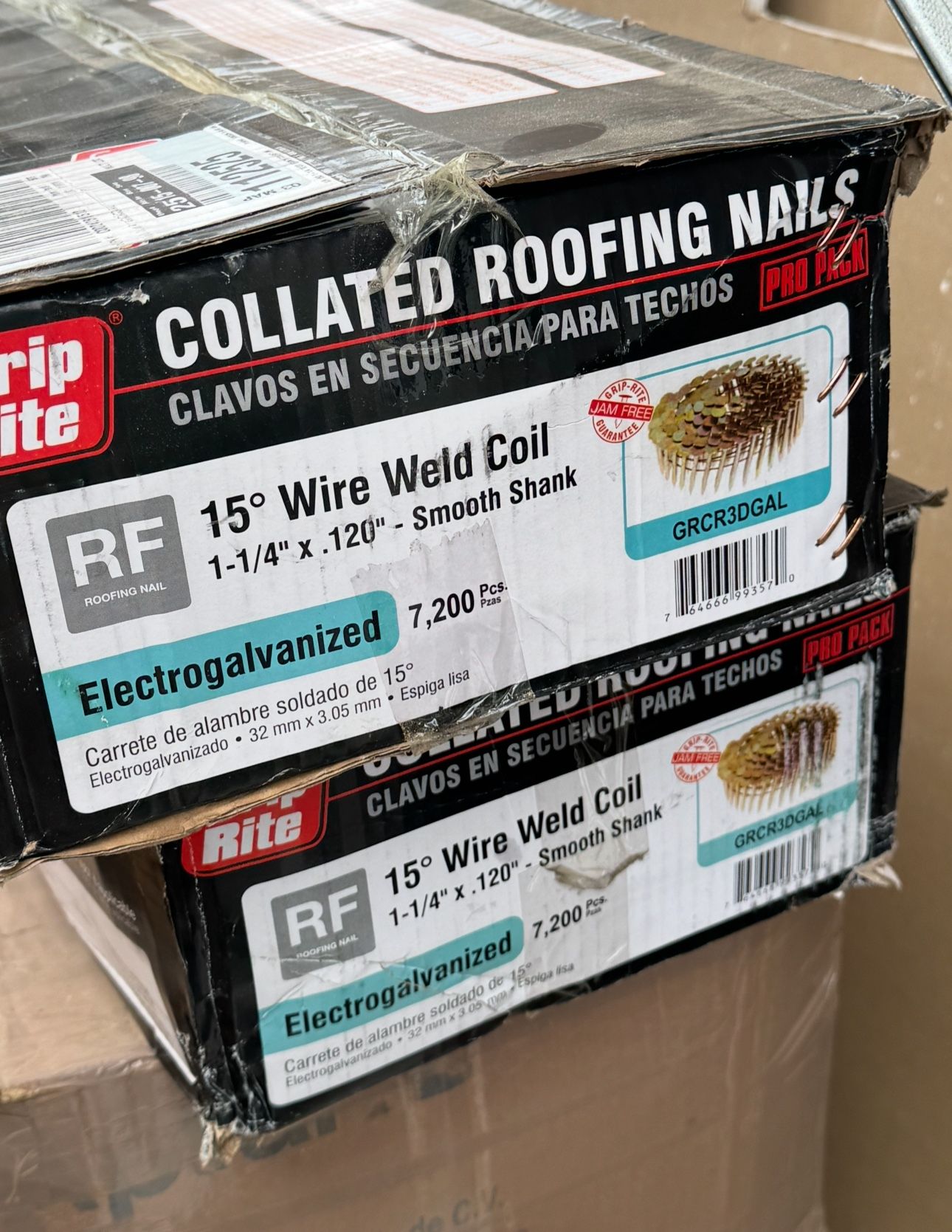 COLLATED ROOFING NAILS