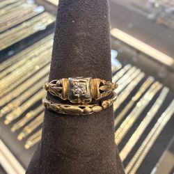 10KT Ring Set 43135-1