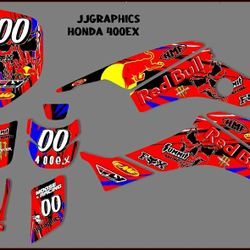 Honda 400ex Graphic Kit 