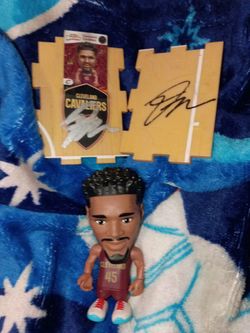 Donovan Mitchell signed NBA autograph zuru baller Cleveland Cavaliers