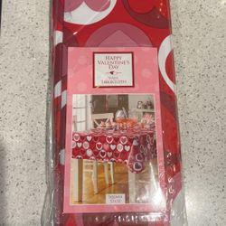 Valentines Table Cloth