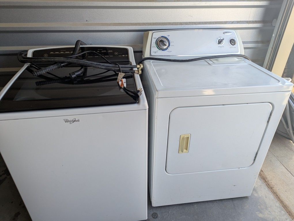 Whirlpool Washer And Dryer