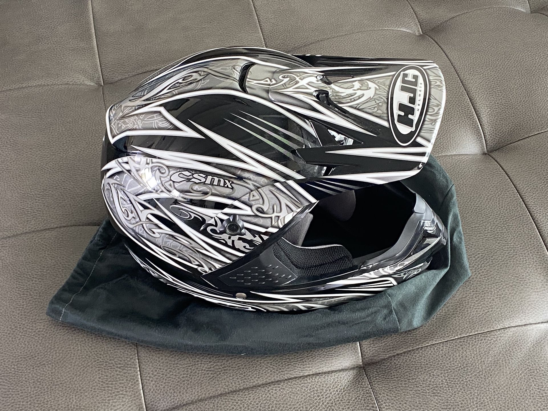 HJC CS MX Scourge Motocross Helmet 
