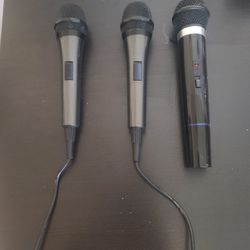 3 Brand New Microphones 