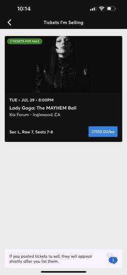 Lady Gaga Tickets