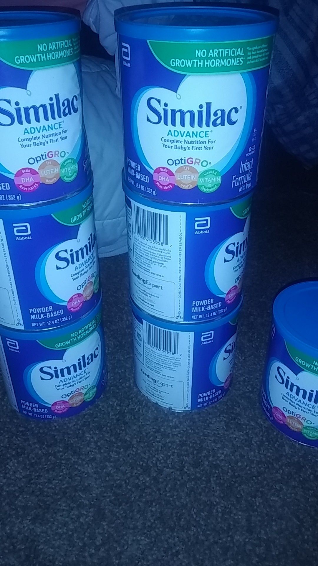 Similac 7 cans