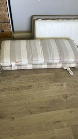 1 of Sunbrella beach sofa cushion 48x18