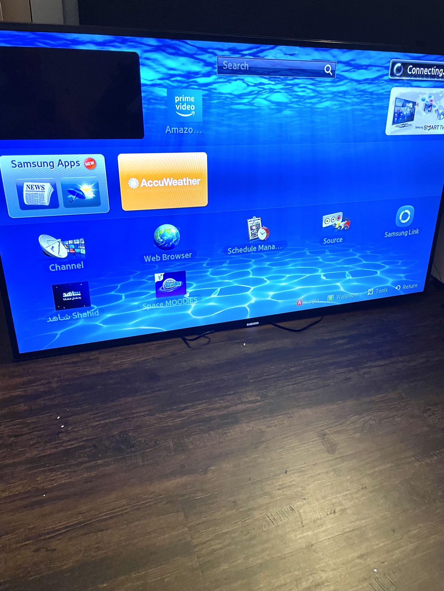 60”Samsung 3D HD 1080p Internet Clear 120hz Model UN60ES7100
