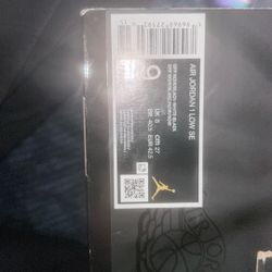 2023 Air Jordan 1 Low SE 'Black Elephant'