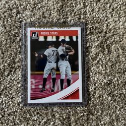 (offers Only )Aaron Judge And Clint Frazier Rookie card