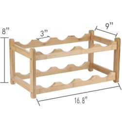 NEW countertop wine rack