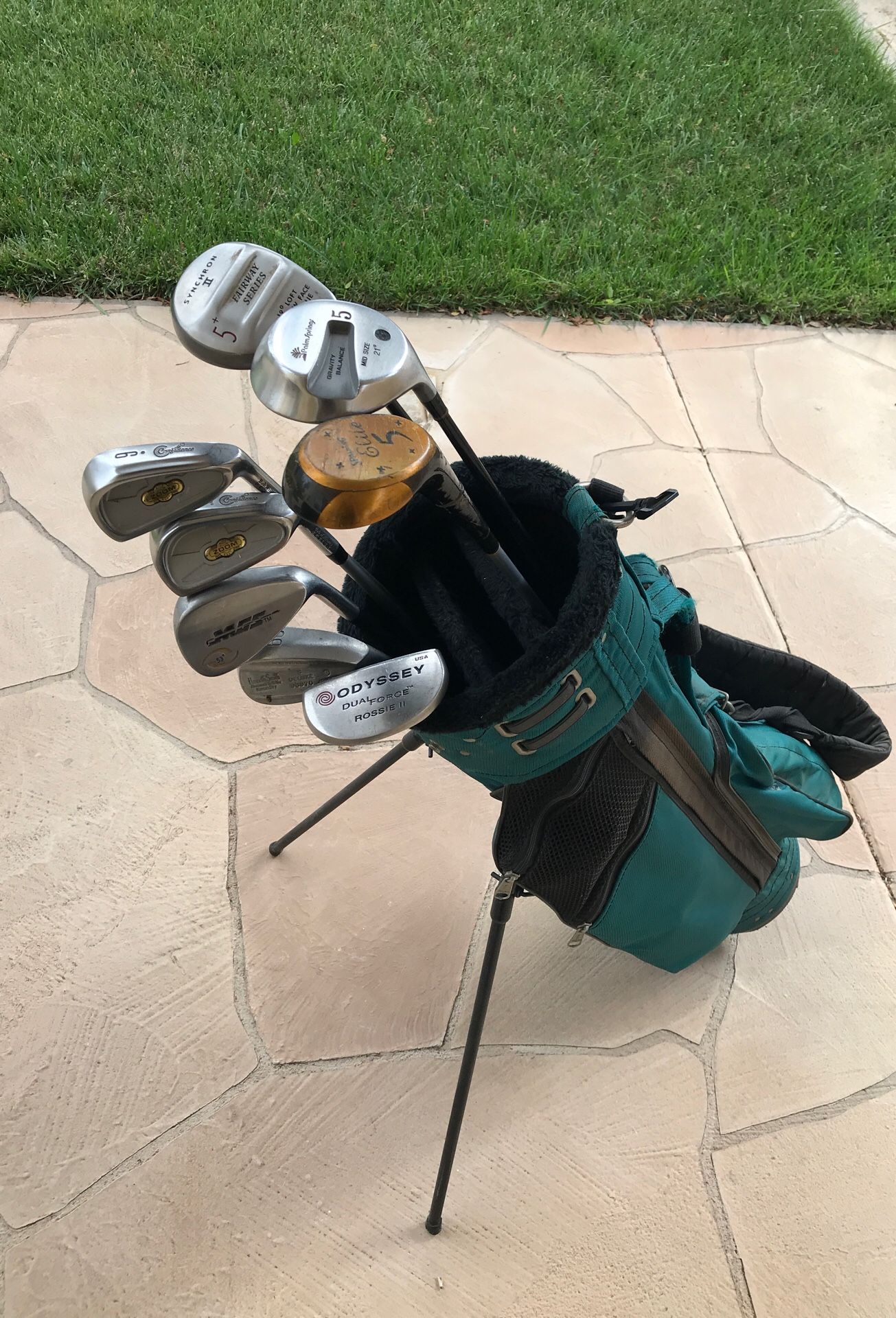 Used golf clubs. $45