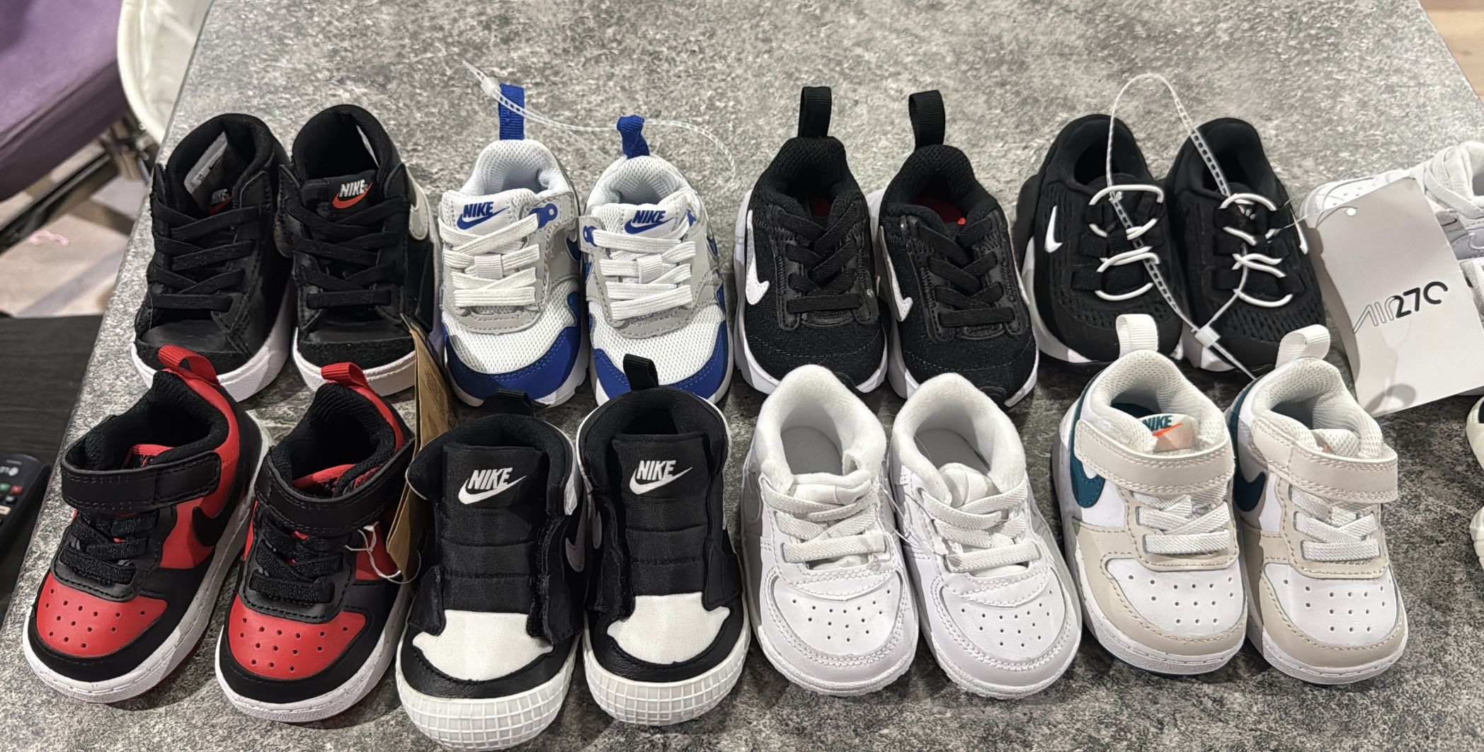 Baby Nike Shoes Size 2c Bundle