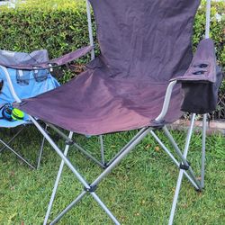 HUGE Oversized Chair With Cup Holders And Built-in Cooler Bag 