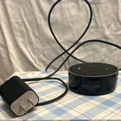 Amazon Echo Dot With Charger