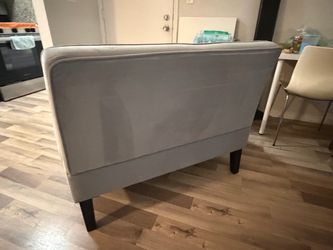 Small couch grey/blue