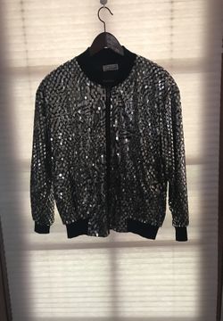 Chaqueta con lentejuelas