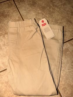 Levi's Khaki Pants with Elastic Waistband