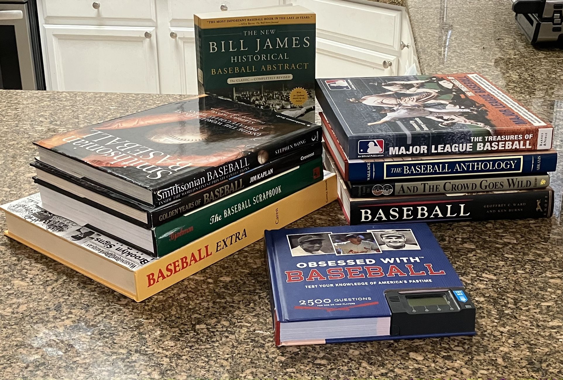 ULTIMATE BASEBALL HISTORY……Captured in 10 historic books