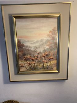 Cuadro al Óleo pieza original Artista famoso