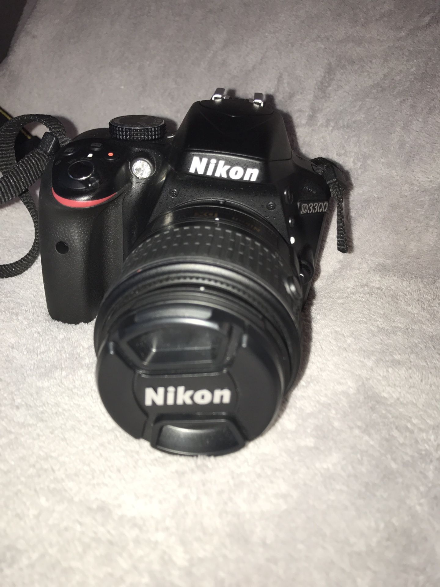 Black Nikon D3300 DSLR Camera