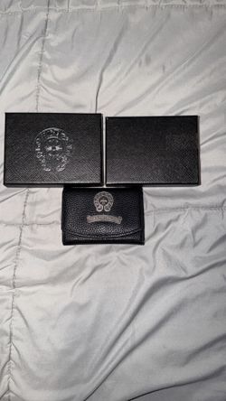 Chrome hearts card holder with box