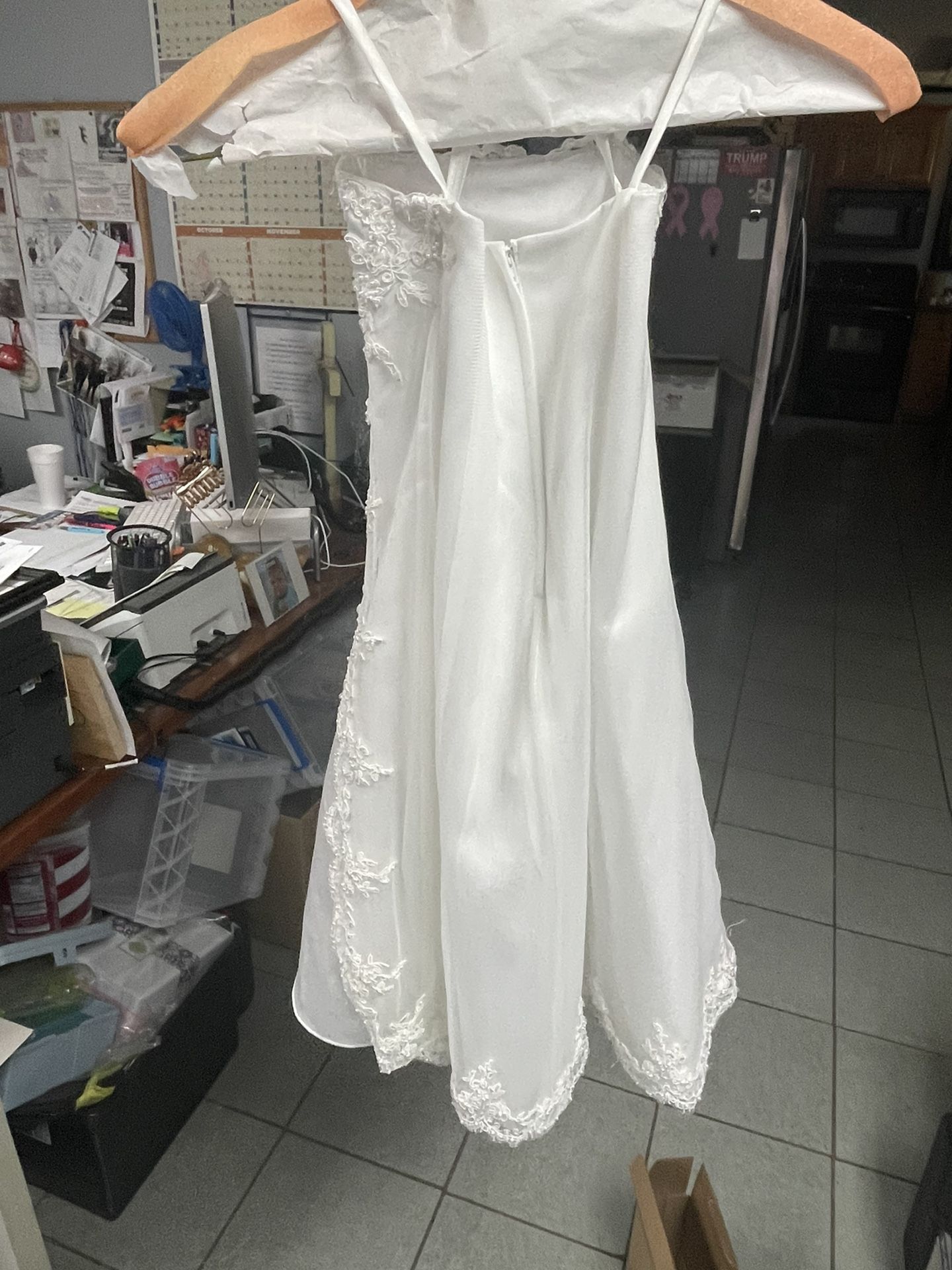 Two Little Girl Bridal Dresses