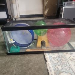 Animal tank 20 gallons 30in Long 12in Tall