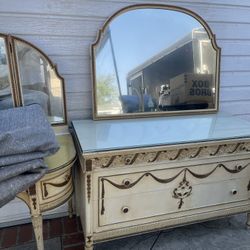 Antique French Luis, furniture, dresser, $200